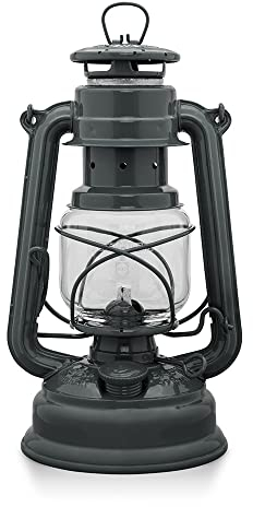 FEUERHAND Special 276 verzinkt Petroleumlampe Sturmlaterne / anthrazit glänzend / NEU