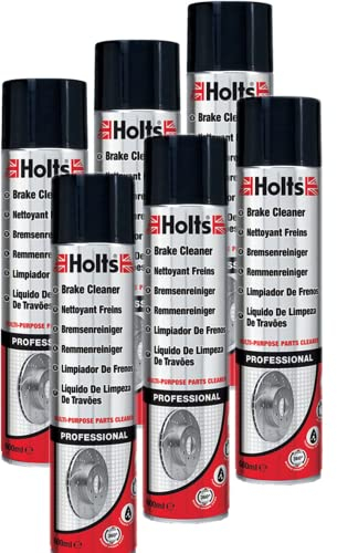 Set of 6 Holts Professional Brake Cleaner (600 ml)