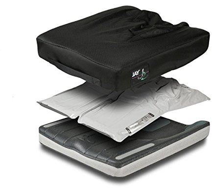 Jay J2 Wheelchair Cushion, 18 Inches X 18 Inches