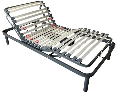 Miroytengo Cama Articulada Eléctrica 90x190 cm Motor y Somier (5 Planos de Articulación)