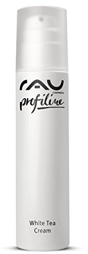 RAU White Tea Cream 200 ml PROFILINE - Gesichtscreme für Trockene Haut mit Weißem Tee, Aloe Vera, Mandelöl, Aprikosenkernöl, Sheabutter, Panthenol