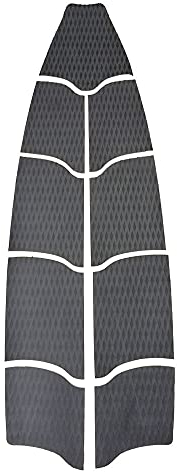 lxxiulirzeu Surfboard SUP Traction Pad Skimboard Deck Grip Matte 9 Stück Stomp Pad für Paddle Board, Skimboard (Farbe: schwarz)