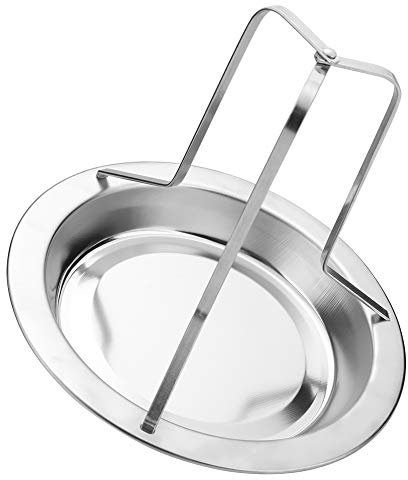 Sluffs 1-Pack Acier Inoxydable Rôti De Poulet Grill Outils Maison, Volaille Dinde Debout Bol Griller Outils