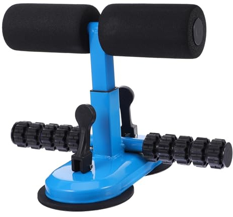 Happyyami Sit-up Exercise Equipment Abdominal Crunch Aid for Gym Adjustable Abdominal Curl Assist Device