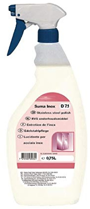 Suma Gh498 Vernis pour Inox D7 Acier inoxydable 750 ml