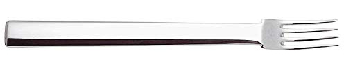 Alessi JH01/5 Rundes Modell Set di 6 Forchette da Frutta in Acciaio Inossidabile 18/10, Finitura Lucida
