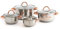 Quid Vanity Bateria Acero Inoxidable 14cm - 1l Acero Inox Apto Vitrocerámica Apto Inducción Mango Remachado