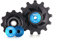 BBB Cycling Schaltrollen Derailleur Pulley 11-T und 13-T Rear 11-Fach Jockey Räder Roller Shimano Kompatibel für Rennrad Urban MTB Bicycle RollerBoys 11T BDP-08, Schwarz