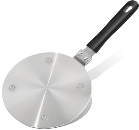 Adattatore Induzione, 24cm Adattatore Induzione Pentole, Adattatore Piano Induzione Con Manico Staccabile, Piastra Ad Induzione per Piano Cottura a Induzione per Utensili Da Cucina E Caffettiere
