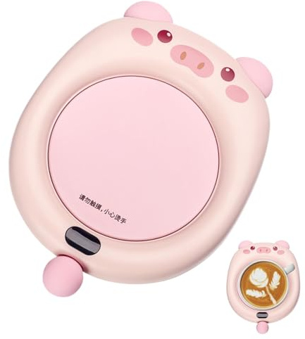 Electric Coffee Mug Warmer - Desktop Coffee Mug Warmer Coffee Mug, Warmer Coffee Mug | Travel Mug Warmer, Tea Mug Warmer, Electric Cup Heater Cup Heater, Portable Smart Electric Beverage Warmer