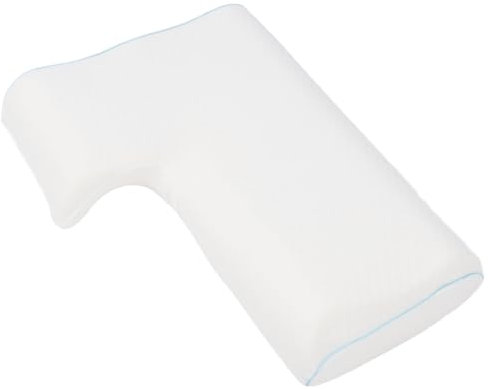 lyrlody Cuscino Spalla in Schiuma di Memoria Foro Coccole Coccole per Coppie con Copertura di Seta di Ghiaccio Rimovibile Zero Stress Sonno Comodo Cuscino per Dormiente (Giusto)