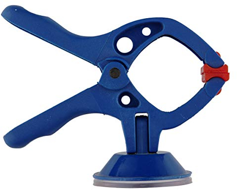 wolfcraft 3638100-2 Microfix - Pince de Serrage à Ressort avec Ventouse