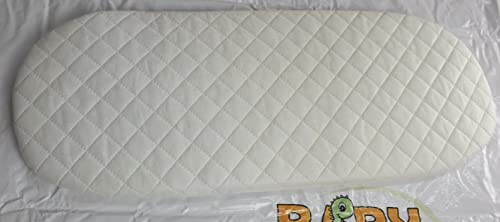 Safety Foam Breathable PRAM Mattress with Quilted Cover to FIT The Joie Chrome PRAM