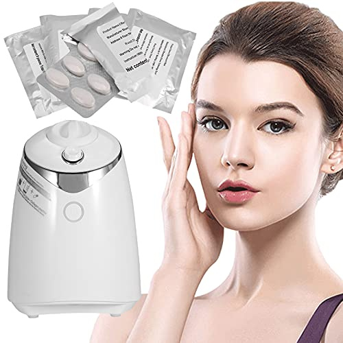 Macchina per la creazione di maschere per il viso con collagene da 32 pezzi, trattamento per il viso, maschera per frutta e verdura naturale fai-da-te SPA Cura della pelle (Machine)