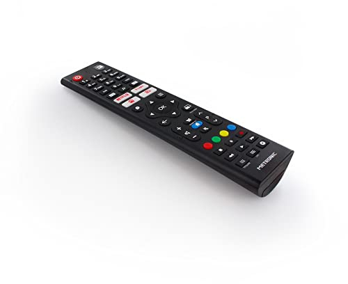 METRONIC 495352 Télécommande Universelle, Compatible Toutes TV Philips, Prête à l'emploi, Remplacement Remote Philips, Fonctionnement Identique à l'Original, Compatible Ambilight