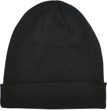 Urban Classics Unisex Recycled Basic Beanie Black, one Size
