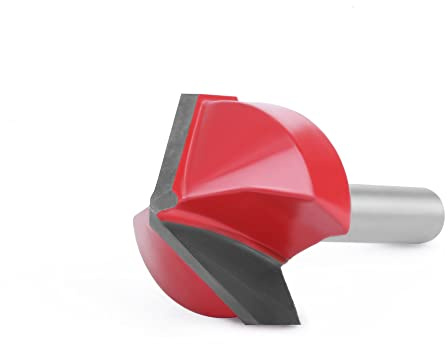 4pc 1/4 Shank 90 V Type Slotting Cutter Carving Grooving Tools Router bit Set Safety Milling Cutters