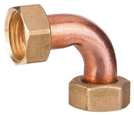 Coude double écrou (3/4)