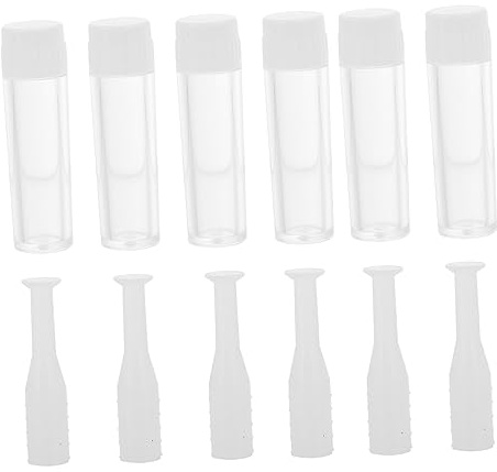 FRCOLOR 18 pinzas, varilla de succión, insertador de contacto y removedor, accesorio, pistón, herramienta sanitaria, caja sanitaria, lente, aspiración, diseño, eliminador de maquillaje, viajes, color