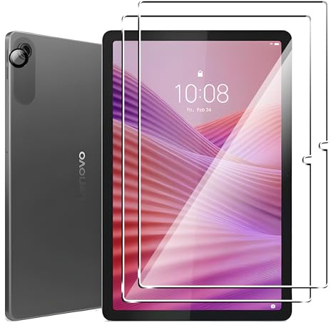 Tieeyivv Protector de Pantalla Compatible con Lenovo Tab Tablet 10.1'' Cristal Templado Protector Cobertura Total Vidrio Templado [9H Dureza] HD Film Cristal Templado