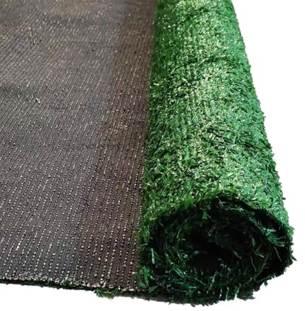 Prato Finto-100x600cm-20mm Alto,Erba Finta,Rotolo Erba Sintetica,Per Balcone,Terrazza e Giardino,Resistente Ai Raggi Uv,Robusto e Durevole,Verde