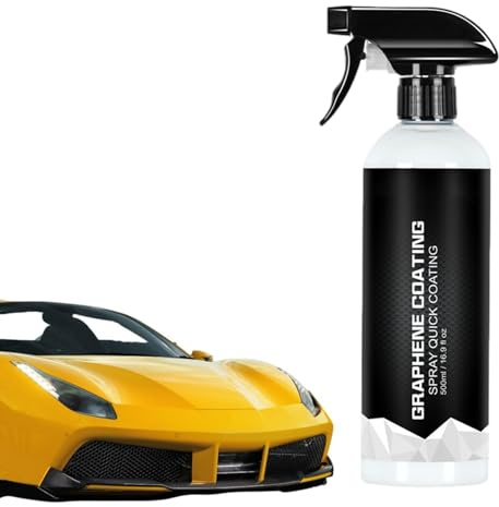 Generico Spray de revestimiento de Grafeno Cerámica Natural | Nano Agente Sellador para Esmalte Líquido 500 ml Tratamiento de protección de la pintura para coche abrillantador con capa de escudo de