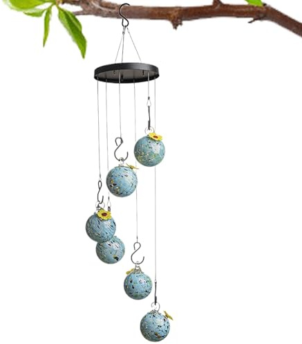de Agua para pájaros, dispensador Colgante a Prueba de Lluvia, comederos para pájaros para Patio, césped, balcón, jardín, Parque, Porche, terraza, estación de Bebida portátil para observación