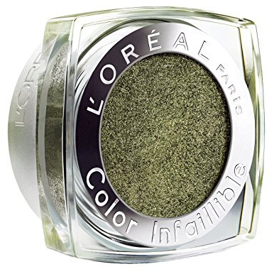 L'Oréal Paris Sombre à Paupières Infallible 009 Permanent Kaki 3.5g: Poudre Scintillante, Tenue Longue Durée, Facile à Appliquer, Neutre, Sans Cruauté