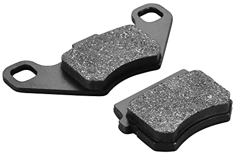 GOOFIT Pastiglie Freno Moto Universale Set di 2 sostituzione per 50cc 70cc 90cc 110cc 125cc Biciclette Pit Bike Scooter ATV Quad Go Kart Nero