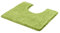 Kleine Wolke WC-Vorleger Seattle / 55 x 50 cm/Farbe Kiwigrün Badteppich, Polyester, 55 cm x 50 cm x 3 cm
