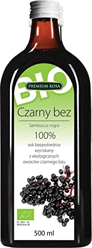 Schwarz flieder Saft 100% BIO B/C 500ml