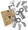 Weidebach® Lot de 10 clés de purge de chauffage pour tous les radiateurs, clés de purge, robustes et stables, réduisant le bruit, le chauffage de purge