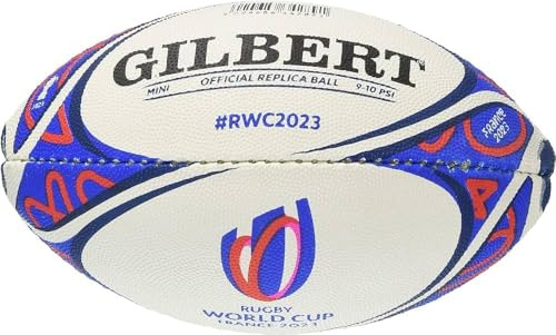 Gilbert Balon Muncial Rugby Francia 2023 Replica Mini, RWC 2023, Talla Mini