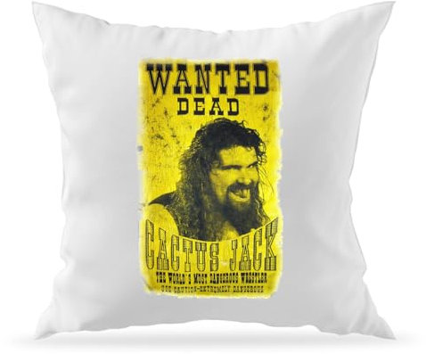 Moonai Cactus Jack Poster Housse de Coussin Décorative et Rembourrage pour Canapé 40x40