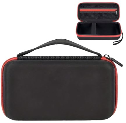 Rukjmqi Portable Air Compressor Storage Bag | Eva Car Air Pump Carrying Bag Waterproof | Versatile High-Strength Inflator Holder Box for Camping Road Trip Holiday Travel Bicycles