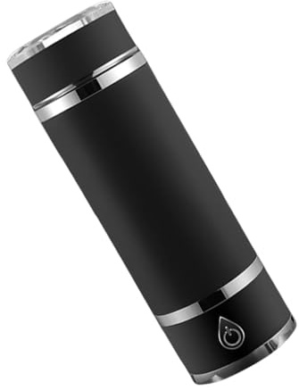 SHOOYIO Bouteille d'eau enrichie en hydrogènes pour les voyages - Technologie d'électrolyse - Générateur d'eau isolé - Avantages antioxydants