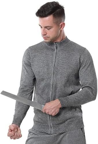 Autodifesa Anti-Pugnalata Anti Taglio Abbigliamento Anti Lama T-Shirt Tattica Degli Uomini Stab Resistente Bodyguard Camicia Polizia Uomini Magliette E Camicette Per Proteggere La Sicurezza 3XL