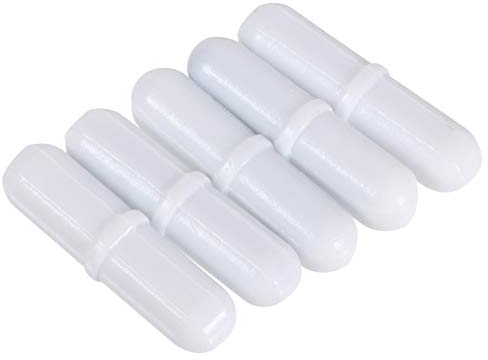 Magnetic Stir Bar PTFE Magnetic Stirrer Mixer Laboratory Bar Stir Plate Bar Stirbars Spinbar Octagon Magnetic Stirring Bar for Laboratory Experiment Supplies 7X30mm 5pcs