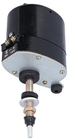 WNSC Moteur d'essuie-Glace, Pratique à Utiliser, Moteur d'essuie-Glace en métal, Remplacement du Moteur d'essuie-Glace de Conception Universelle Standard d'origine pour Les tracteurs