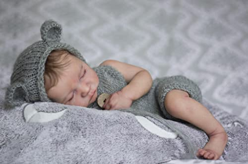 Zero pam Reborn Baby Vollsilikon Lebensecht Babypuppen 45 cm Silikon Baby Mädchen Babypuppe Wie Echtes Baby Echt Aussehende Babypuppen