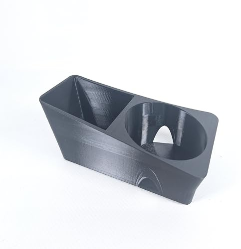 Rapid Factory Porte-boissons/Porte-canettes et compartiment de rangement adapté pour BMW E90 E91 E92 E93 Console centrale de rangement