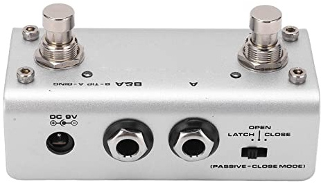 Dual Foot Switch Double Nail Pedal Switch Musikinstrument Produkter för Tangentbord Ljudkällmoduler Påverkar Pedaler NMP -2