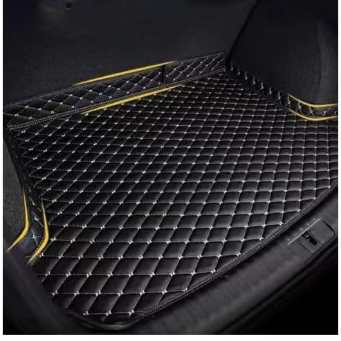 HYLLYP Tappetino Protettivo per Bagagliaio Auto per Jeep Avenger 2025 2024 2023 2022, Tappetino in Gomma Anti-Scivolo e Impermeabile - Resistente alle Macchie,Black