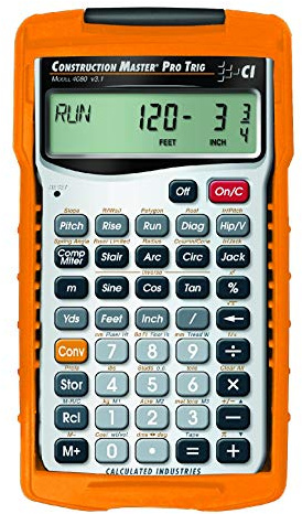 Calculated Industries 4080 Construction Master Pro Trig Calculator