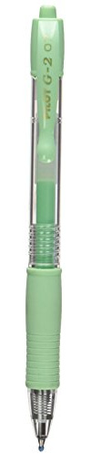 Pilot G207 Retractable Gel Rollerball 0.7 mm Tip (Single Pen) - Pastel Green