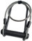OnGuard Neon Series 8154 STD D-Lock, 230mm, 11mm Diameter Shackle, Includes 120cmx10mm Looped Cable, Black