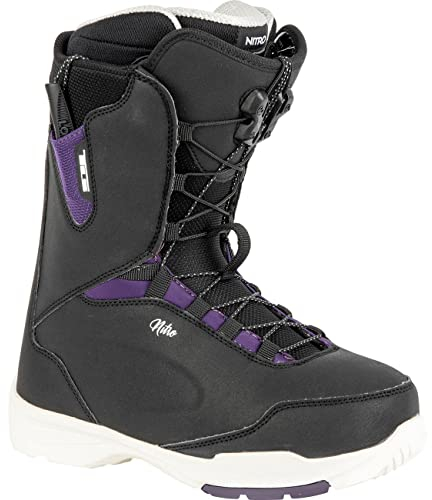 ATOMIC Damen Scala TLS Snowboardboot, Black-Purple, MP 27,0 // EU 41 1/3 // US 9,5