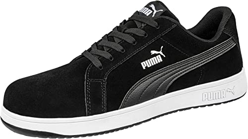 ISM HEINRICH KRAMER GMBH -PUMA Puma Safety Iconic Suede Black Low Sicherheitsschuh schwarz Gr. 44