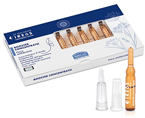 Helan, IREOS - anti-rynk- och concealer ögonkontur, fuktgivande anti-aging ansiktsvårdssats, utjämnande och ljusare ögonserum, stärkande och elastisk effektvård, 8 ml