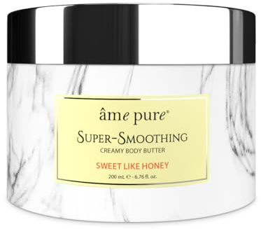 Ame Pure Body Butter – 200 ml kroppskräm – kroppslotion för torr hud – kroppssmör för kvinnor – mer än kroppsfuktare, det är kroppslotion kvinnor älskar – Skäm bort dig med ren elegans!